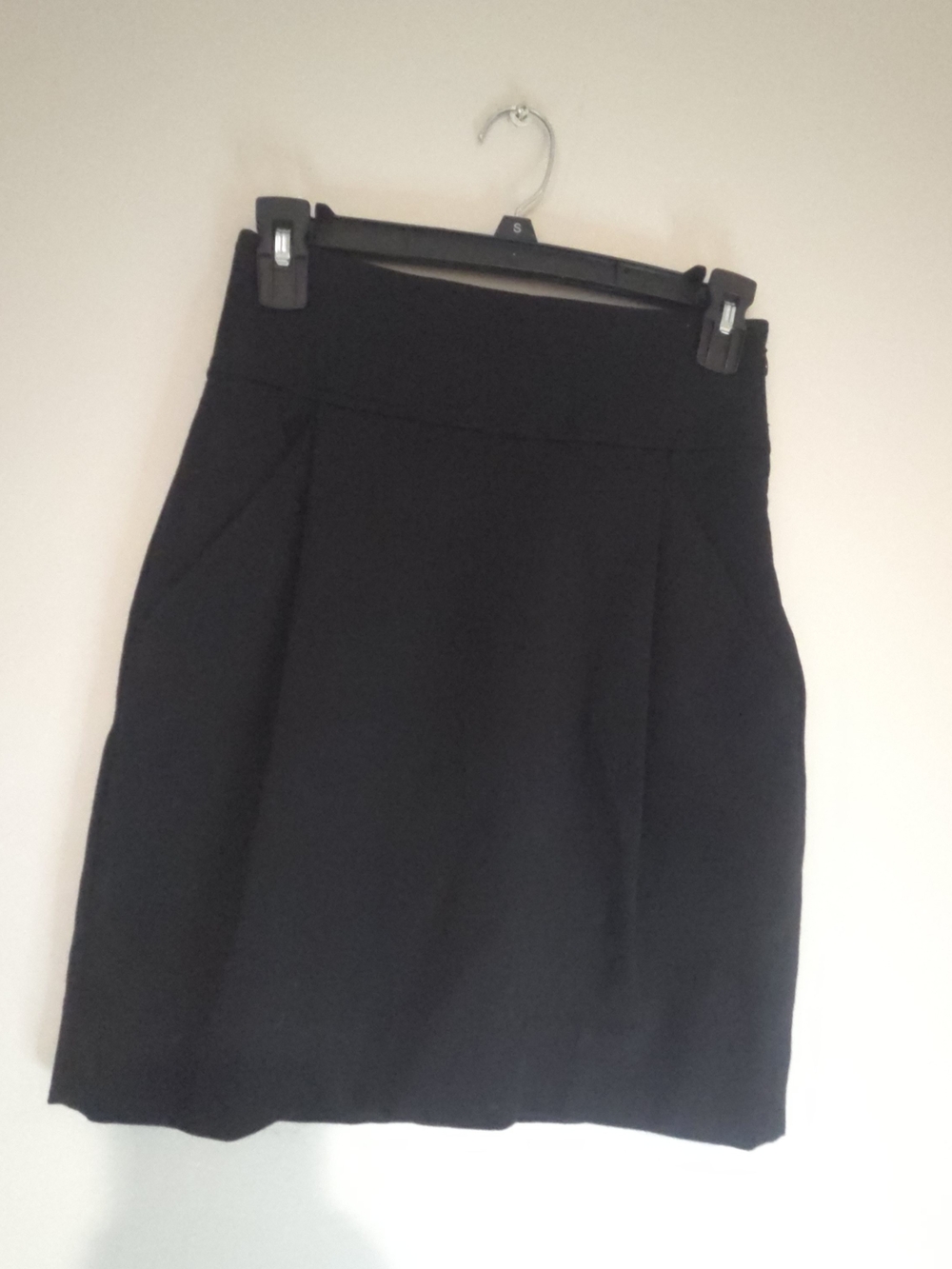 Banana Republic Black Pencil Skirt with Front Seams